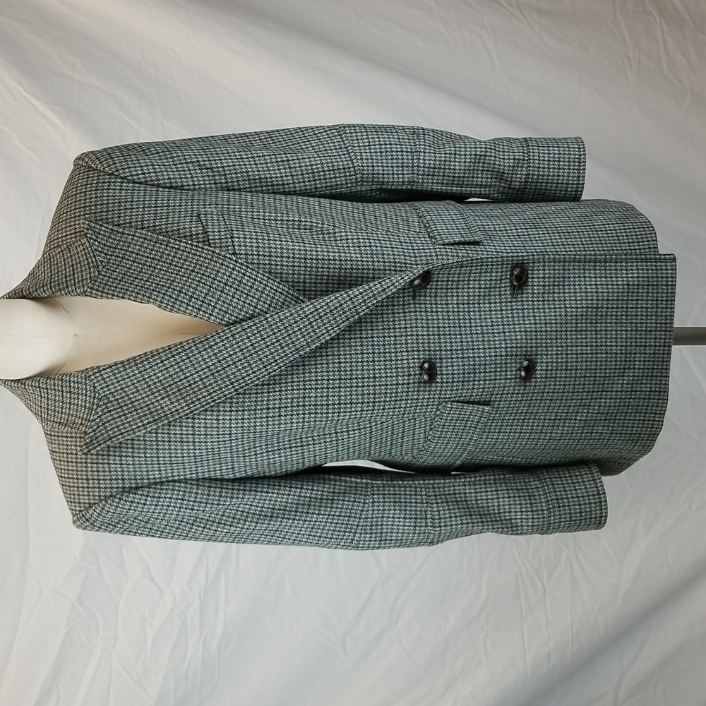 Veronica Beard Green Plaid Blazer